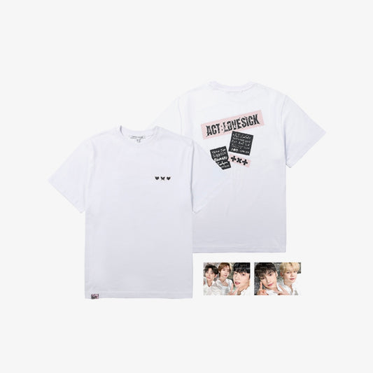 [TXT] ACT:LOVESICK : S/S T-Shirt (White)