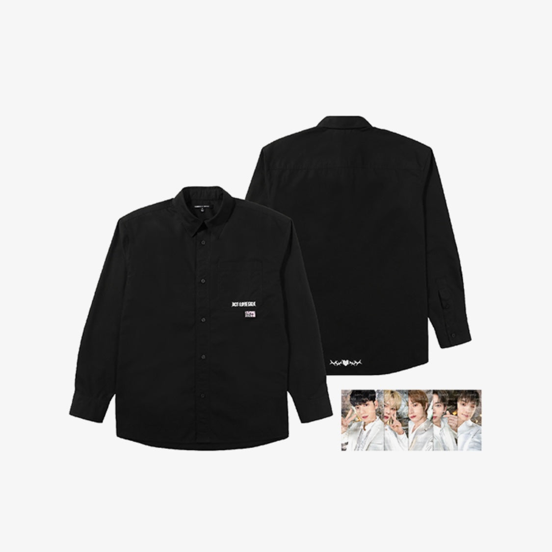 [TXT] ACT:LOVESICK : Oversized Shirt (Black)