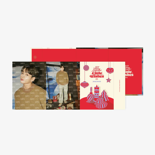 [BTS] 2021 Holiday Collection : Little Wishes : 3-Sided Stand Photo