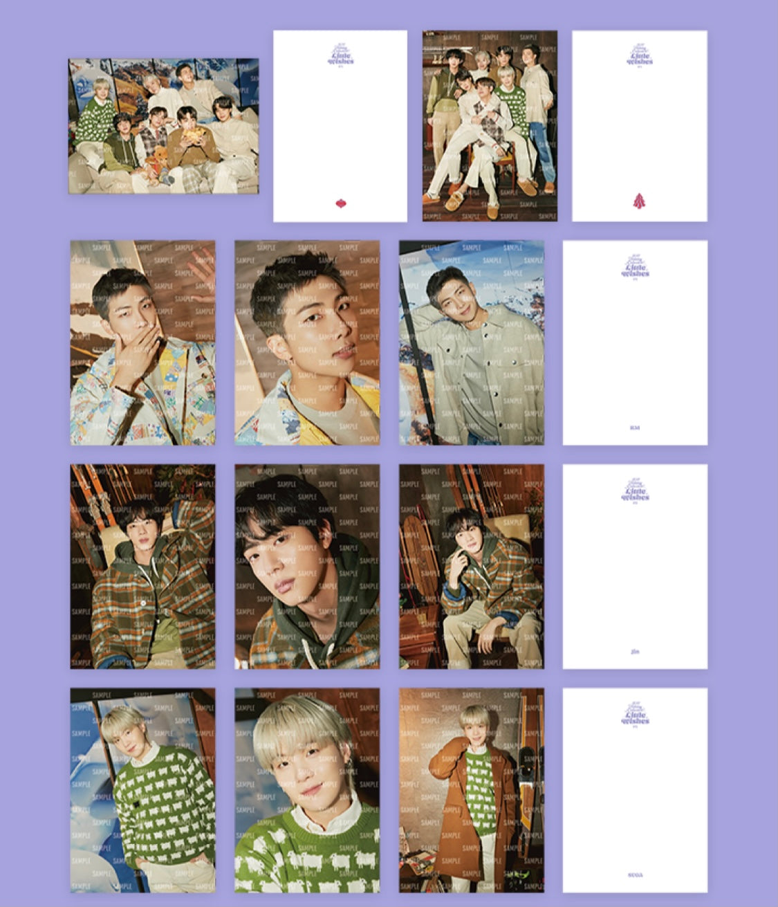 [BTS] 2021 Holiday Collection : Little Wishes : Photo Book