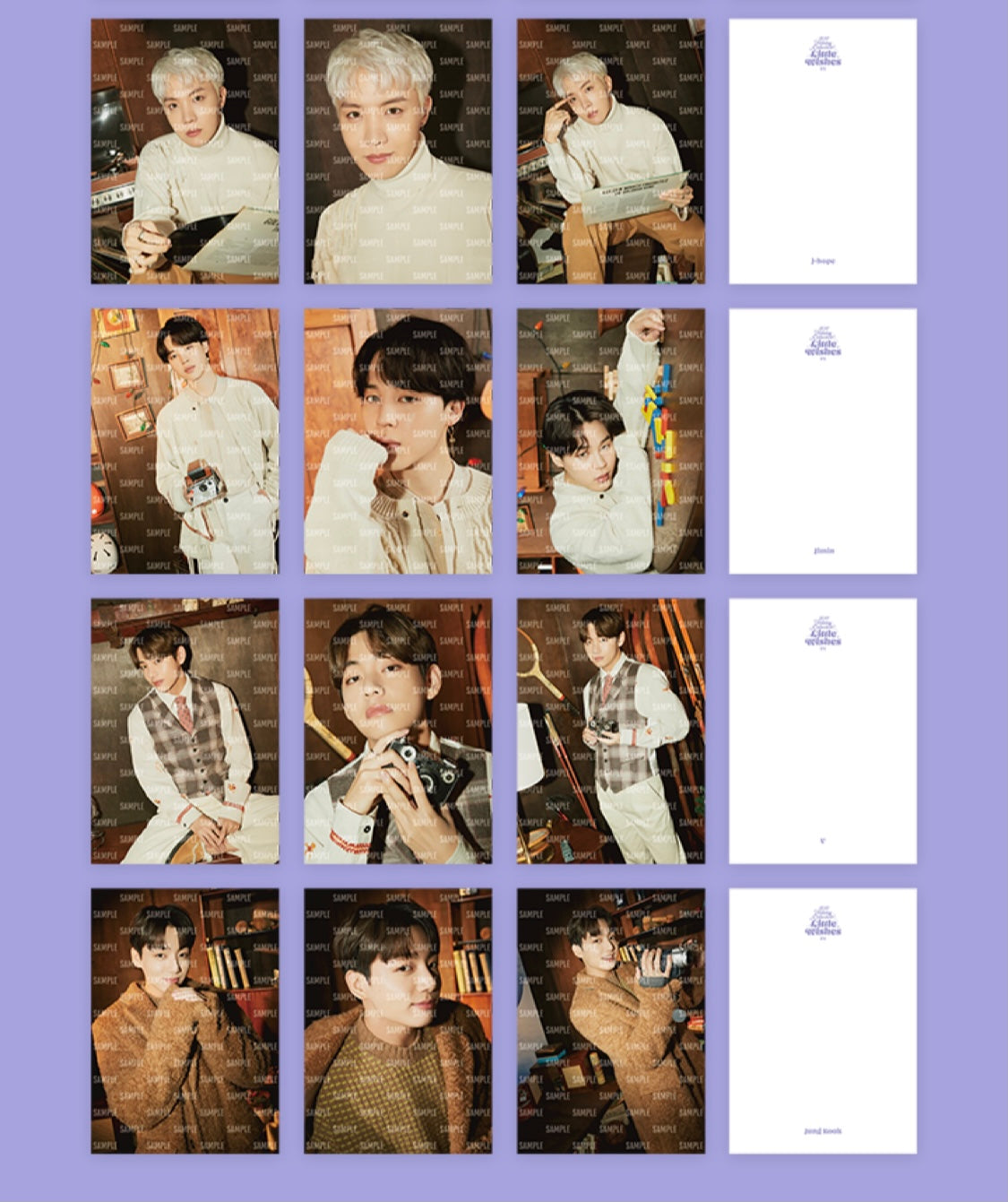 [BTS] 2021 Holiday Collection : Little Wishes : Photo Book