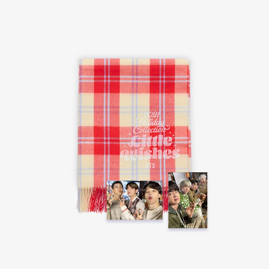 [BTS] 2021 Holiday Collection : Little Wishes : Muffler (Red)