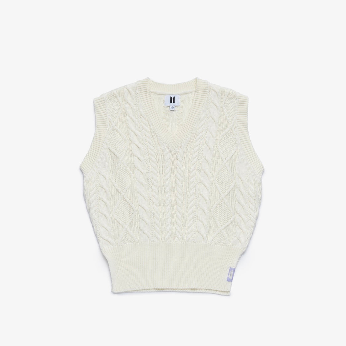 [BTS] 2021 Holiday Collection : Little Wishes : Knit Vest (Cream)