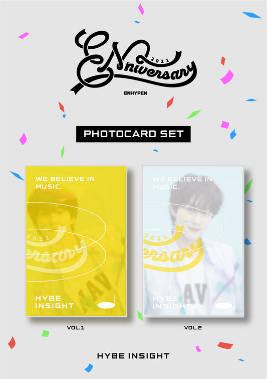 [ENHYPEN] 2021 Enniversary : Photocard Set