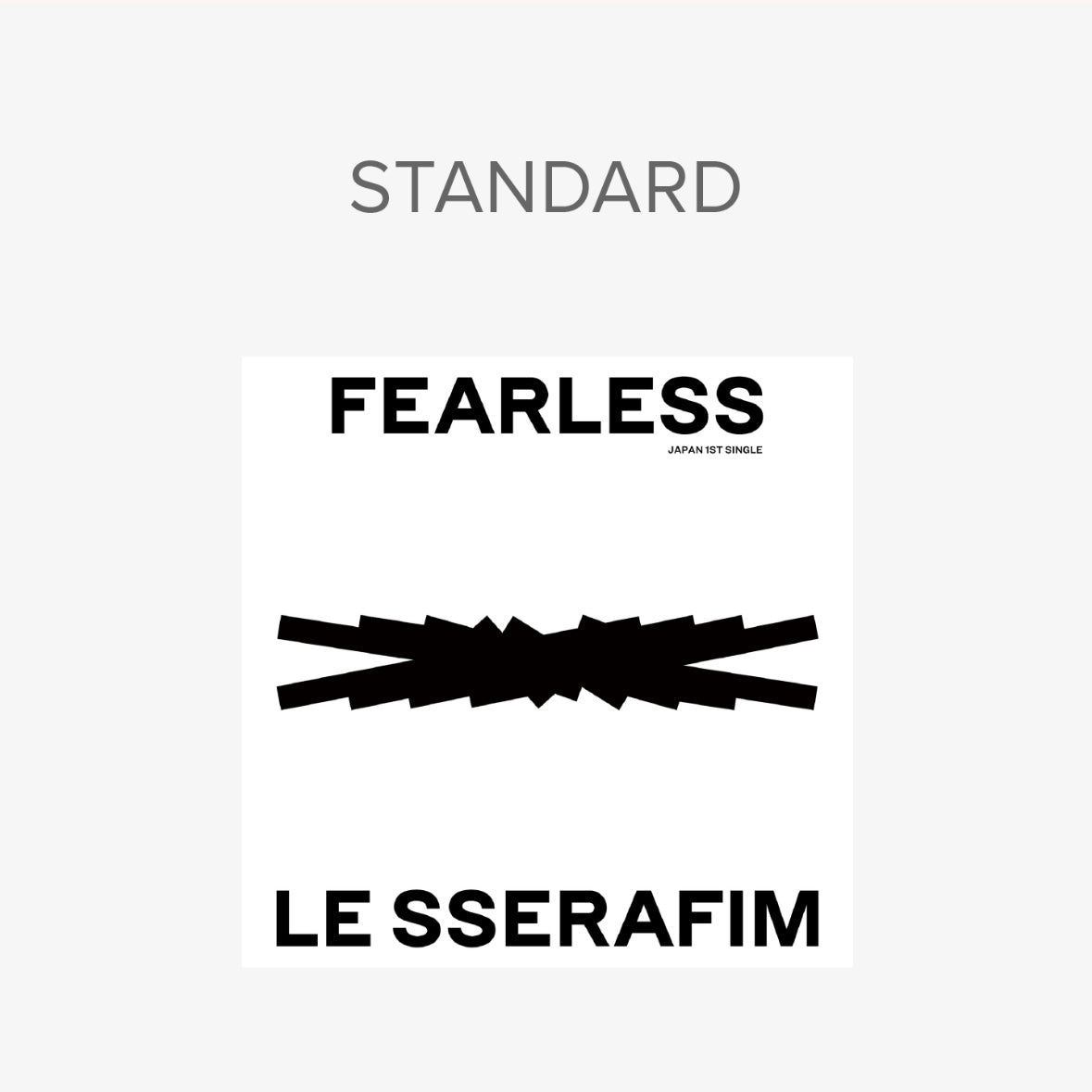[LE SSERAFIM] Fearless : Japan Edition
