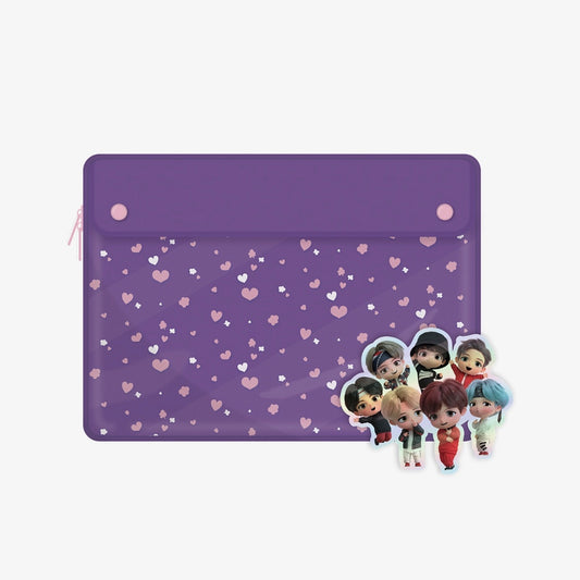 [BTS] Tiny Tan Laptop Pouch 13in