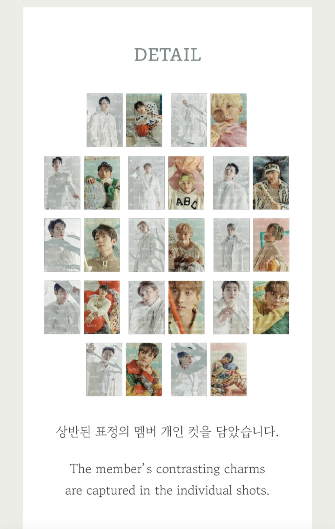 [SEVENTEEN] Japan Single : Power Of Love : Postcard Set