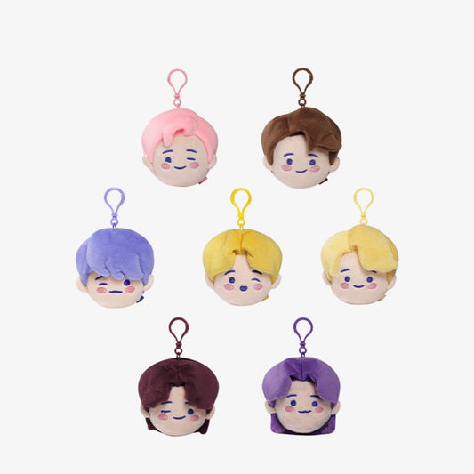 [BTS] TinyTAN : 2nd Anniversary Official Merch : Face Keyring