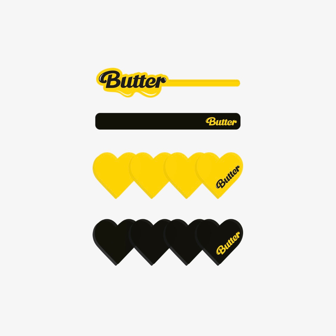 [BTS] Butter : Hair Pin Set