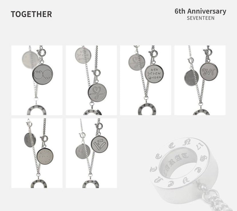 SEVENTEEN 6周年グッズ ネックレス 公式】seventeen necklace ネックレス 6周年｜Yahoo!フリマ（旧