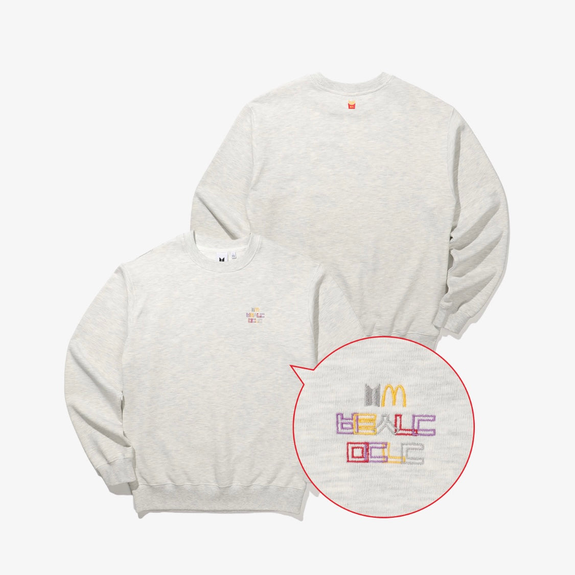 [BTS] BTSxMCD : Crewneck Sweatshirt