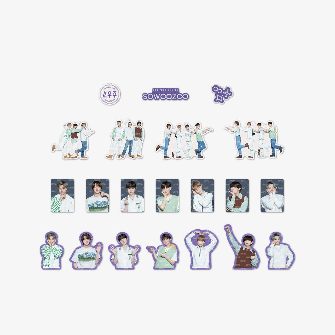 [BTS] Sowoozoo : Sticker Pack