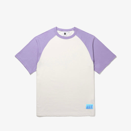 [BTS] Sowoozoo : Raglan S/S T-shirt (Purple)