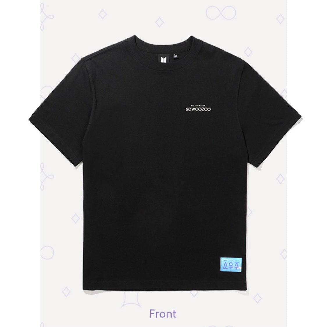 BTS] Sowoozoo : Logo S/S T-shirt (Black) – krmerch