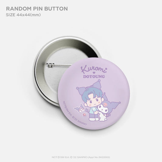 [NCT] NCT x Sanrio Characters : Random Pin Button