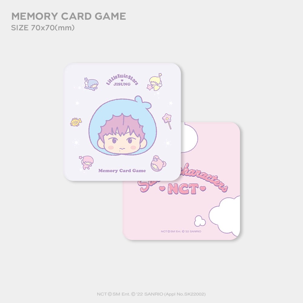 [NCT] NCT x Sanrio Characters : Memory Card Game