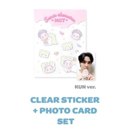 [NCT] NCT x Sanrio Characters : Official MD 2nd Line Up : Clear Sticker + Photocard Set