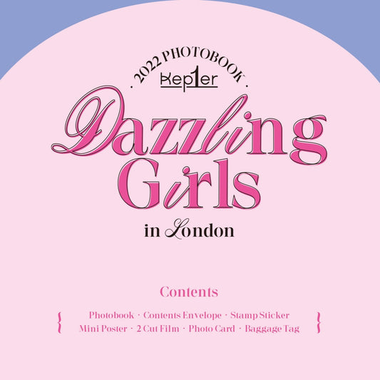 [KEP1ER] Dazzling Girls In London Photobook