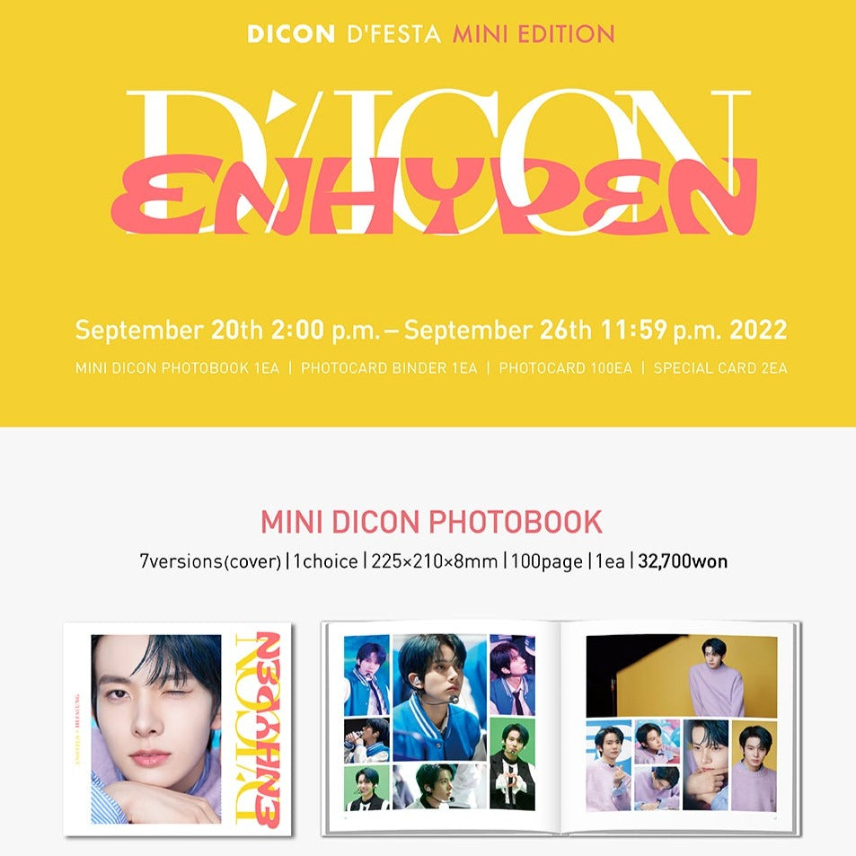 [ENHYPEN] D-ICON D'Festa ENHYPEN Mini Edition