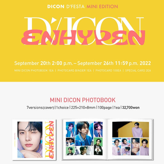 [ENHYPEN] D-ICON D'Festa ENHYPEN Mini Edition