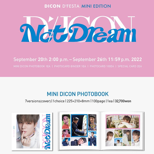 [NCT] NCT Dream : D-ICON D'Festa NCT Dream Mini Edition