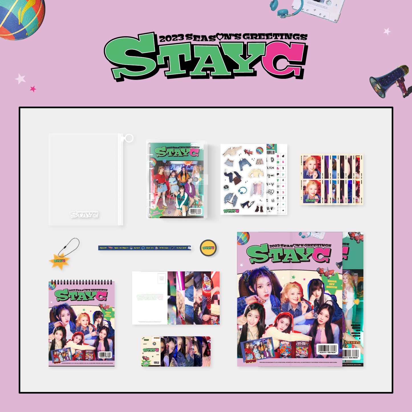 [STAYC] 2023 Season's Greetings