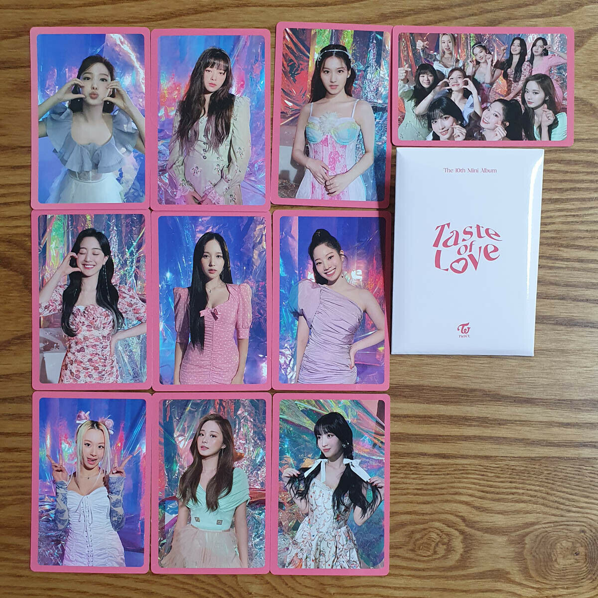 Twice Twicecoaster Lane 2 Preorder Benefit 2024 Photocard Set