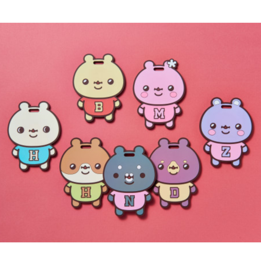 [MONSTA X] Twotuckgom x Monsta X : Tutu Bear Luggage Bag Tag