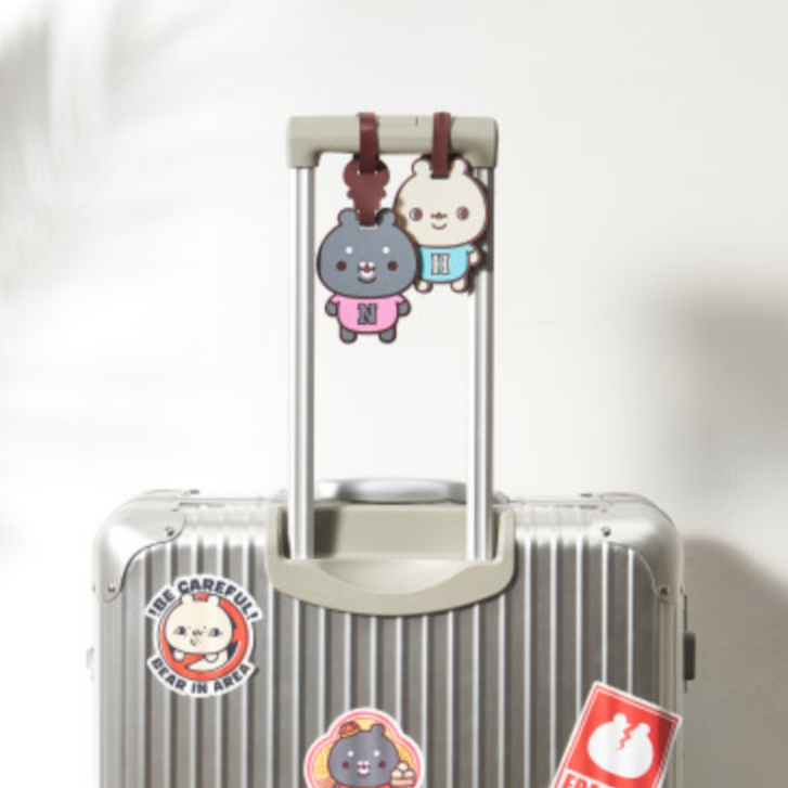 [MONSTA X] Twotuckgom x Monsta X : Tutu Bear Luggage Bag Tag