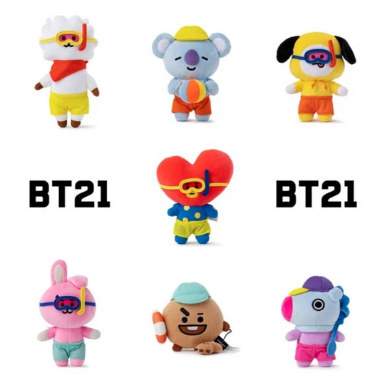 [BT21] Bon Voyage Standing Plush Doll