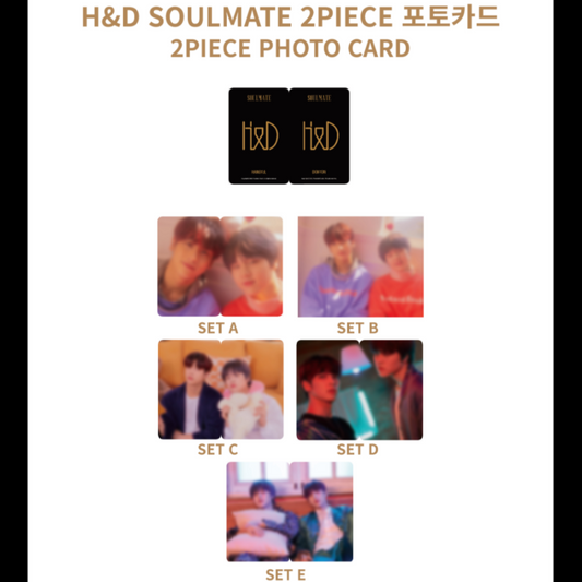 [H&D] Soulmate : 2 Piece Photocard Set