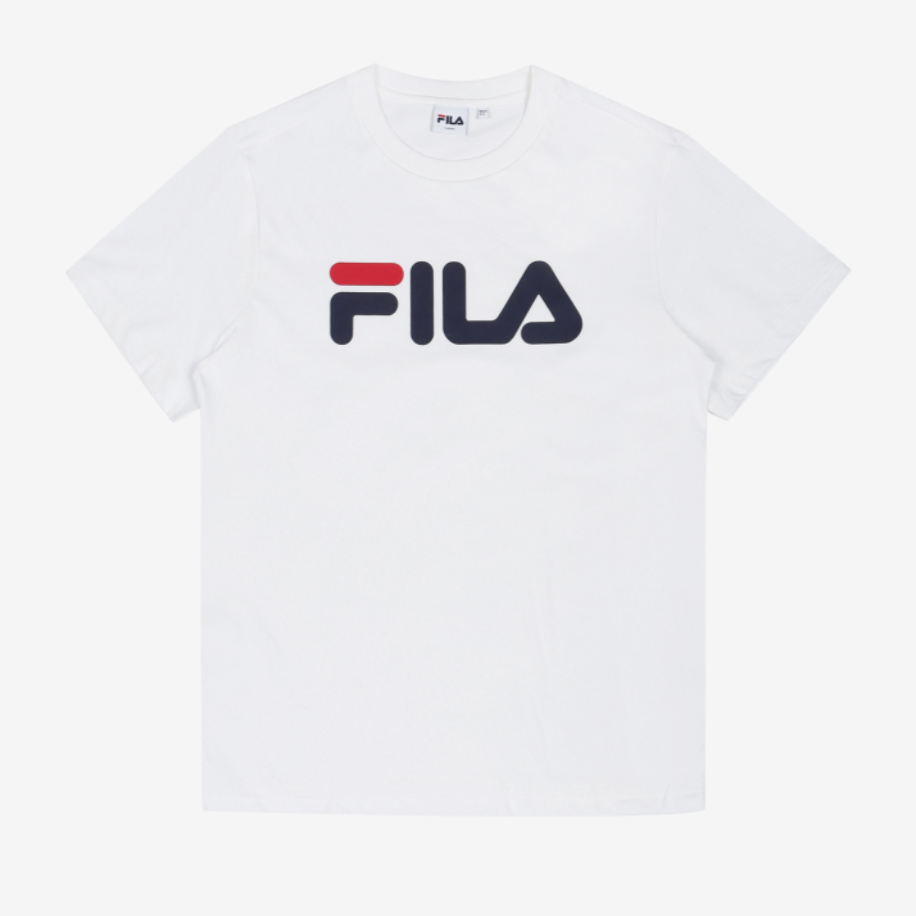 [FILA] Linear Logo Short Sleeve T-Shirt