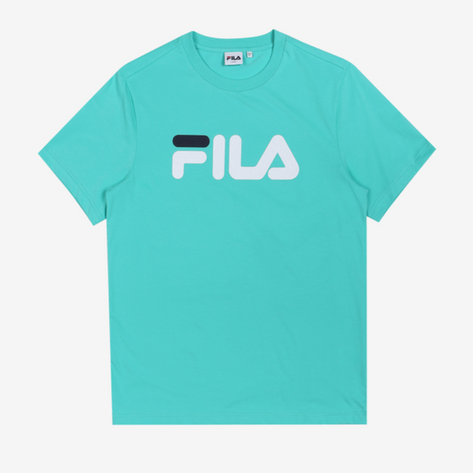 [FILA] Linear Logo Short Sleeve T-Shirt