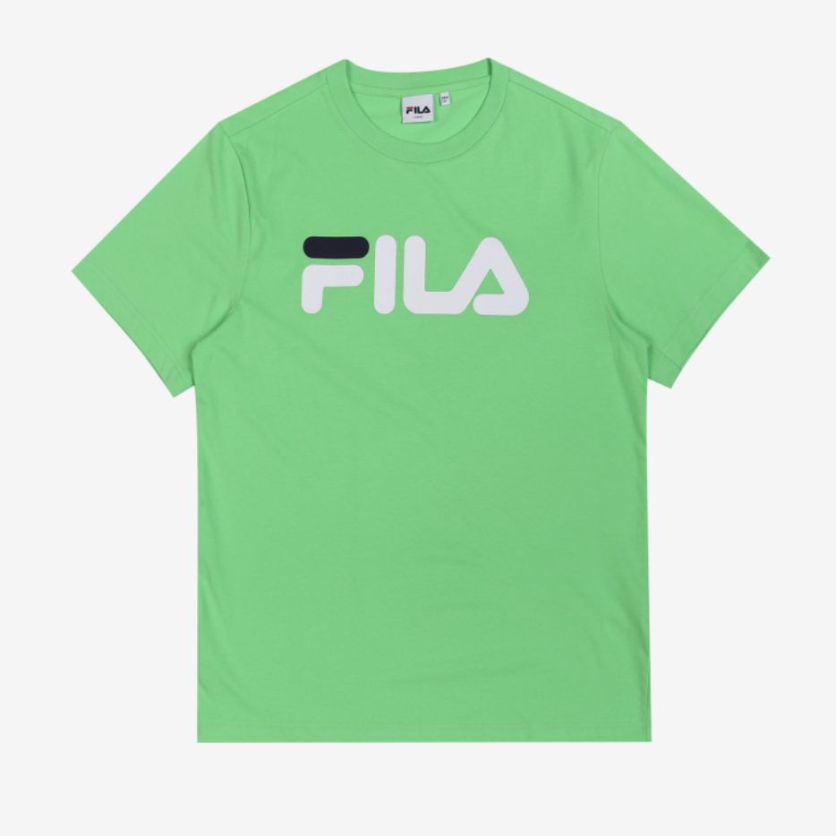 [FILA] Linear Logo Short Sleeve T-Shirt