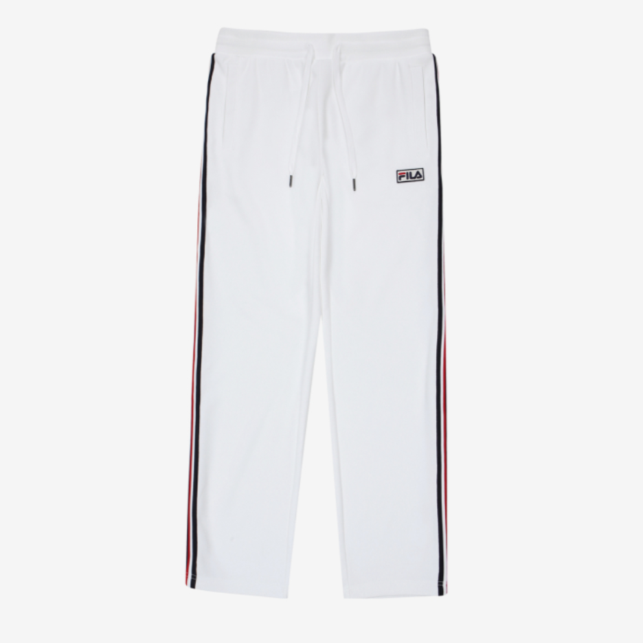 [FILA] White Line Linear Color Tape Pants – krmerch