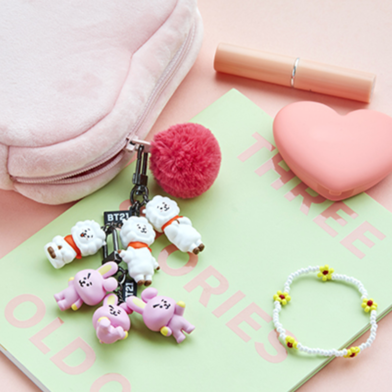 [BT21] Wow Wow Figure Keyring