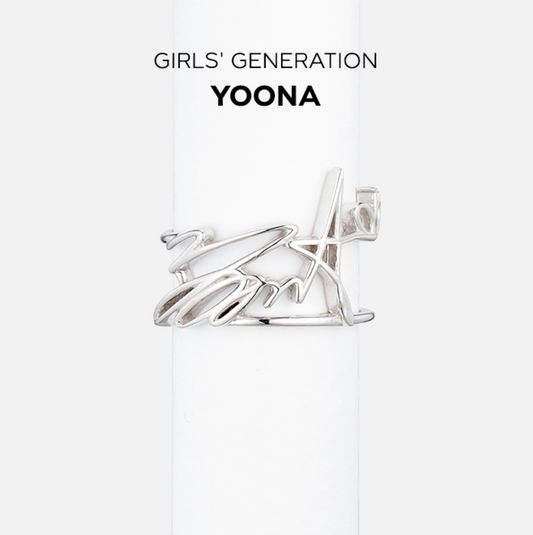 [SNSD Girls Generation] Artist Signature Ring