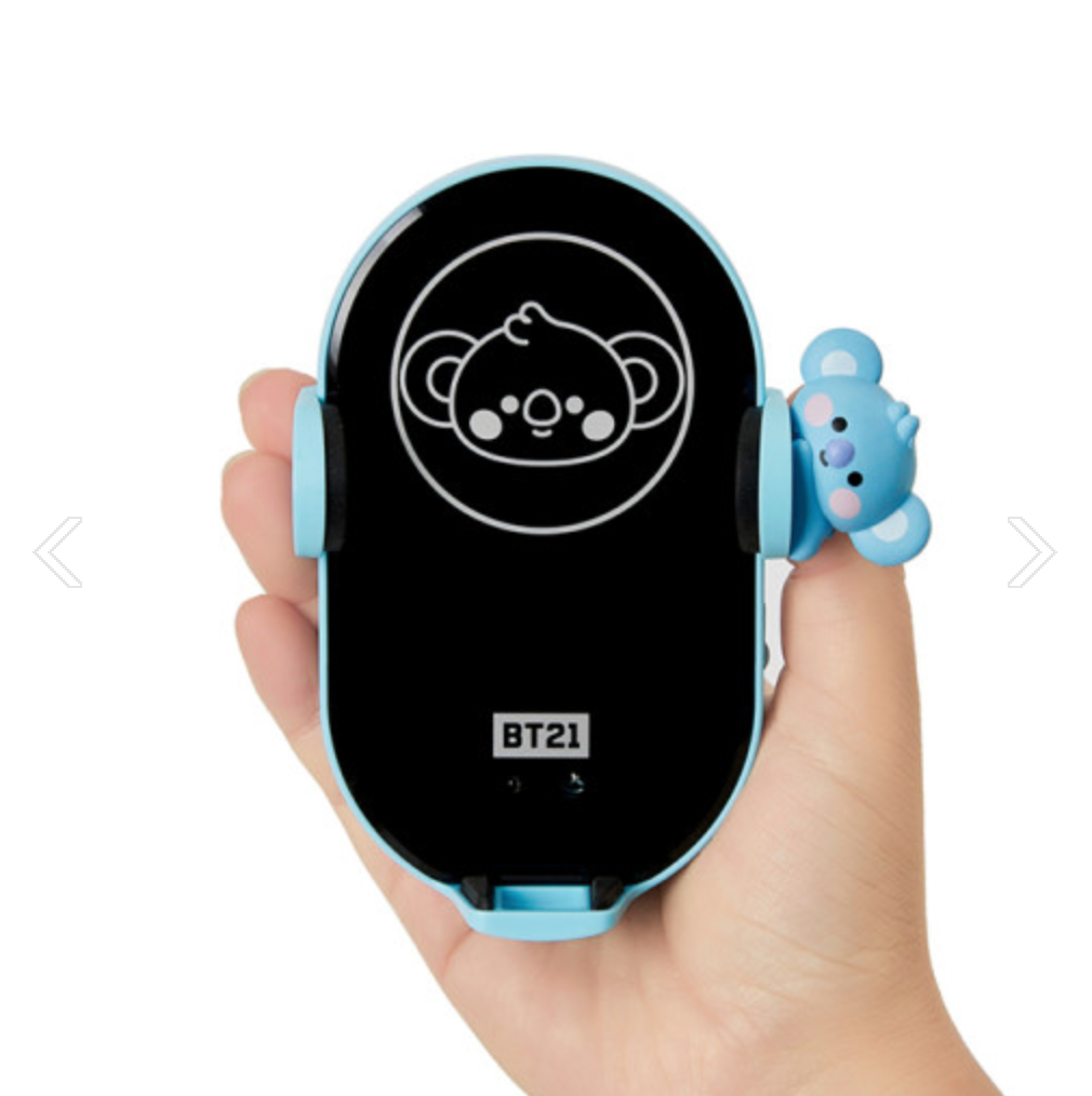 [BT21] Wireless Charging Car Cradle