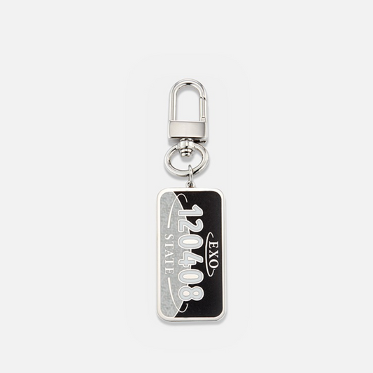 [EXO] Number Plate Keyring