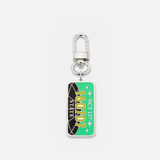 [NCT] NCT 127 : Number Plate Keyring