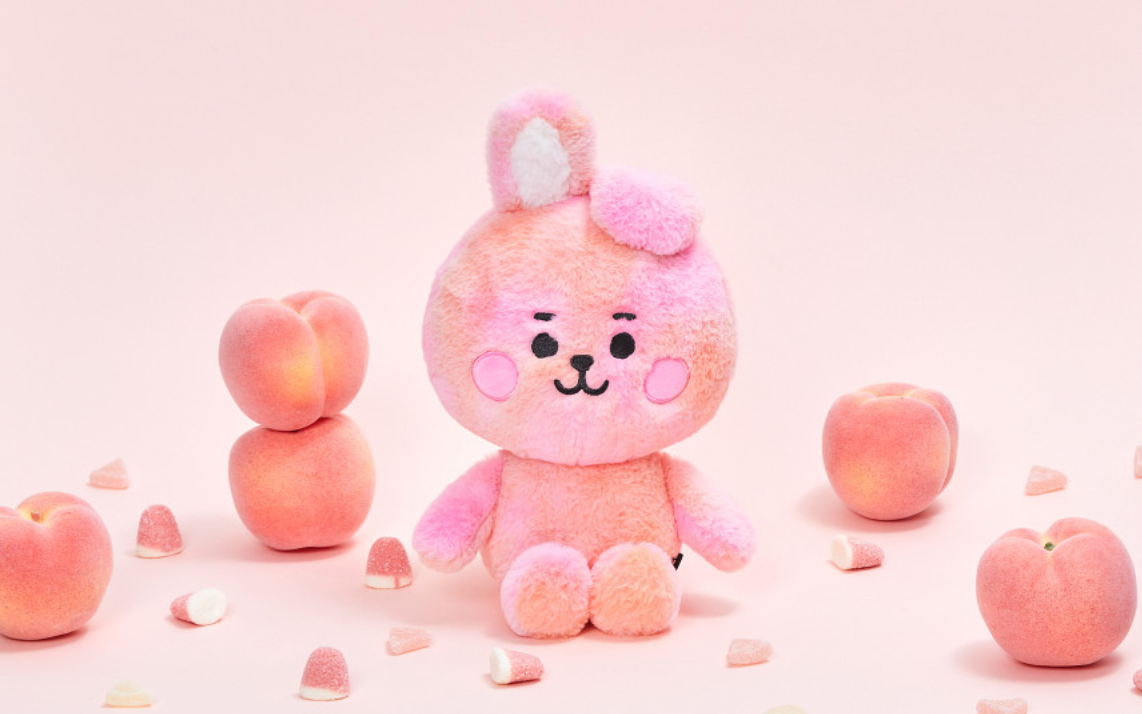 [BT21] Cotton Candy Standing Doll