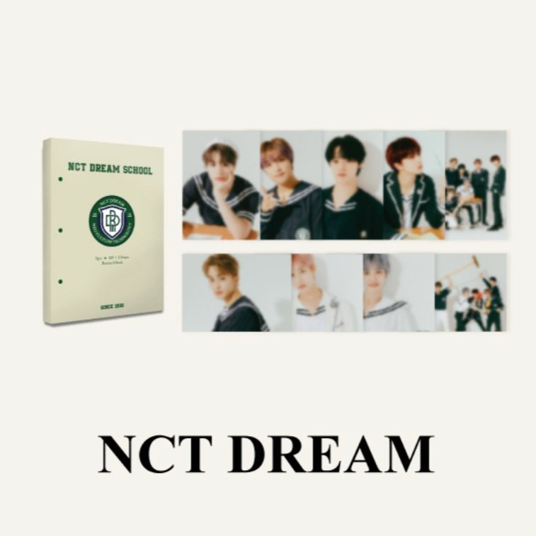 [NCT] NCT Dream : Hard Cover Postcard Book - 2021 Back to School Kit