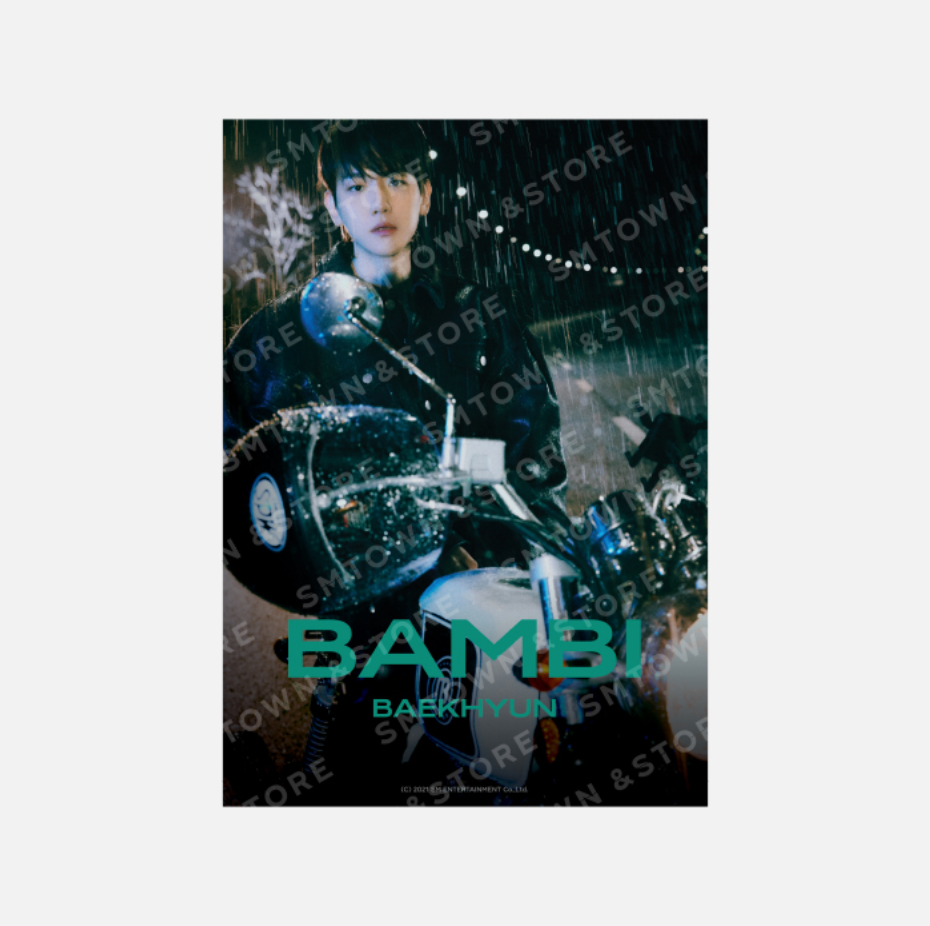 [EXO] Baekhyun : Bambi : Poster + Photo Set