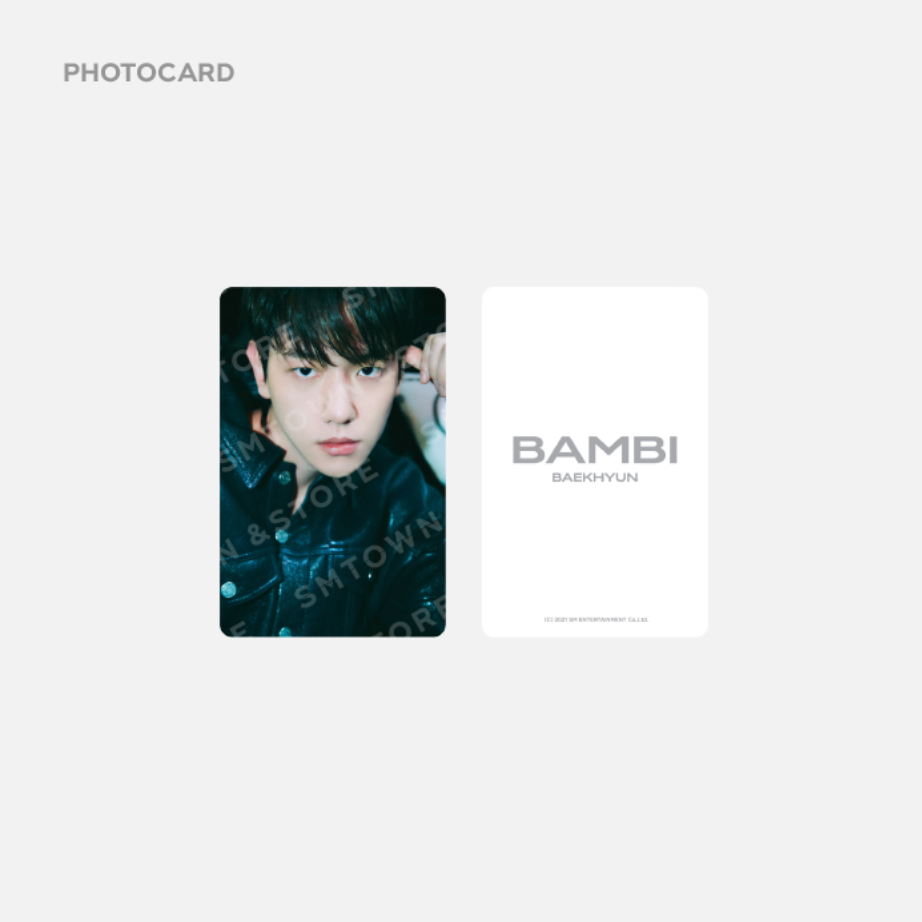 [EXO] Baekhyun : Bambi : Poster + Photo Set