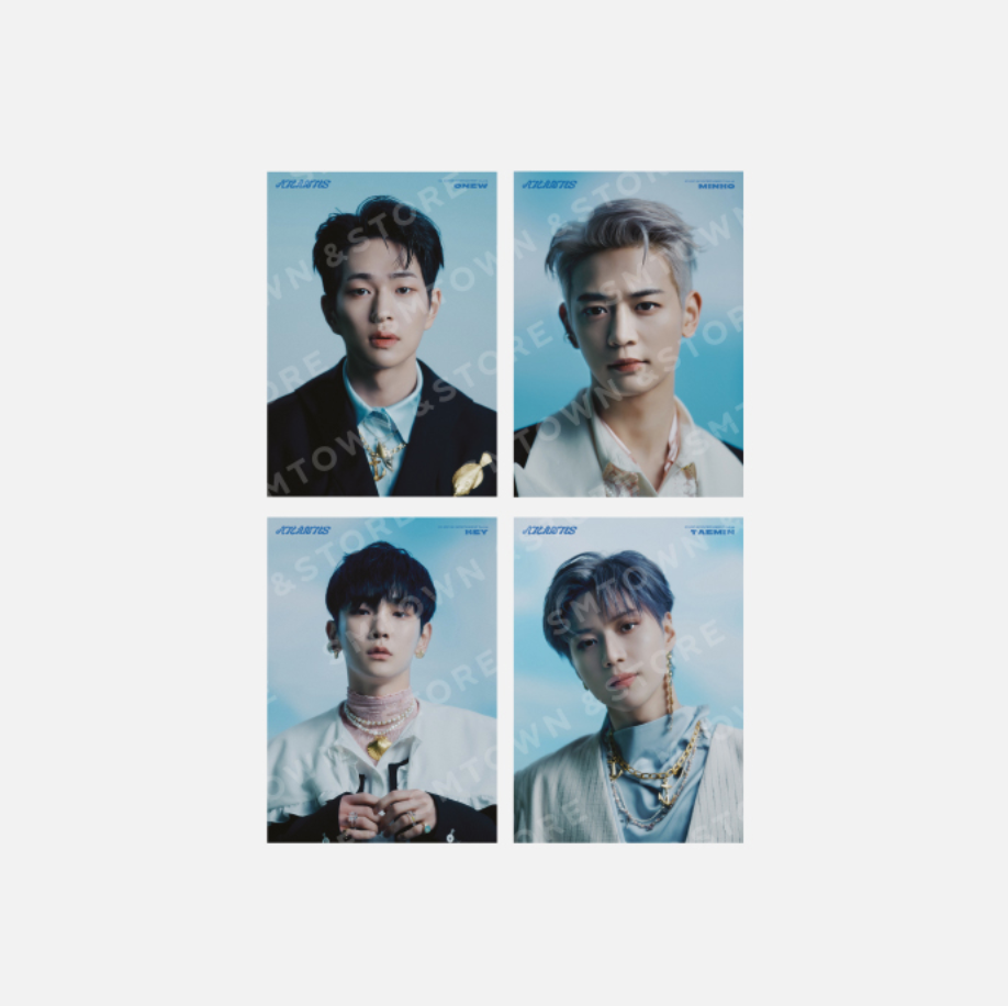 [SHINEE] Atlantis : A4 Photo