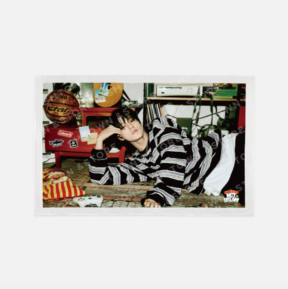 [NCT] NCT Dream : Hot Sauce : Fabric Poster + Photocard Set