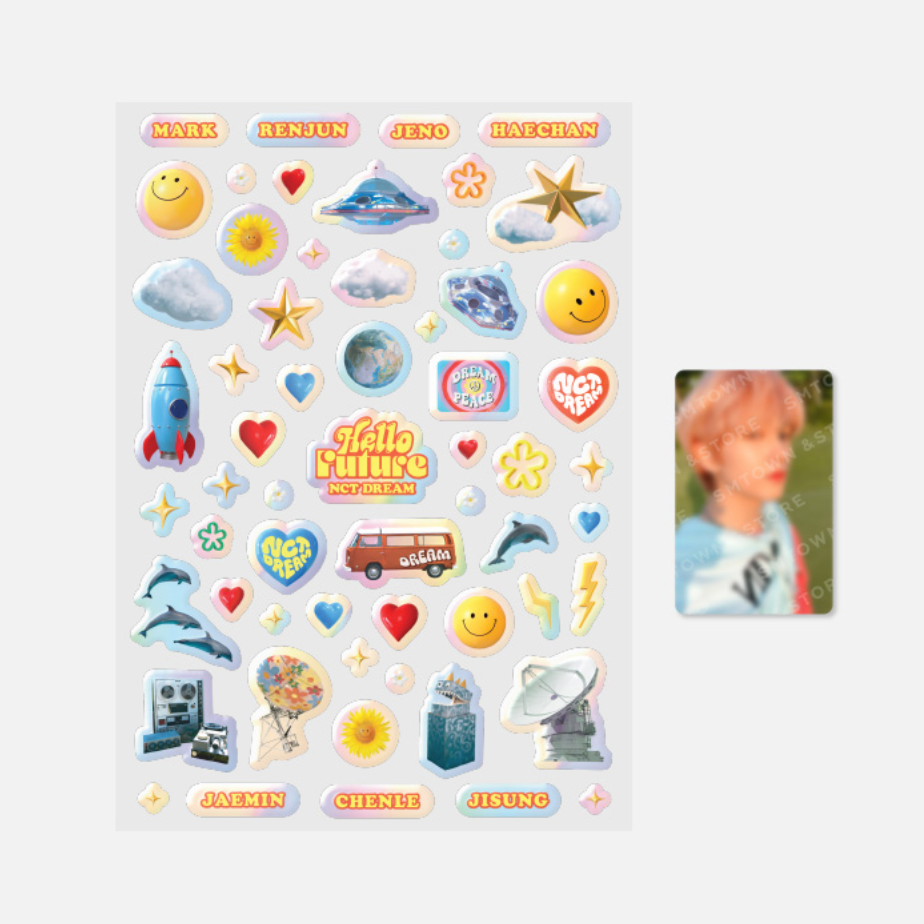 [NCT] NCT Dream : Hello Future : Hologram Epoxy Sticker Set