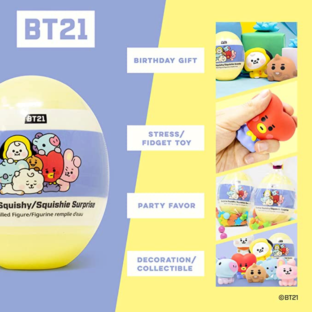 [BT21] Surprise Capsule Series : Baby Squishy Toy