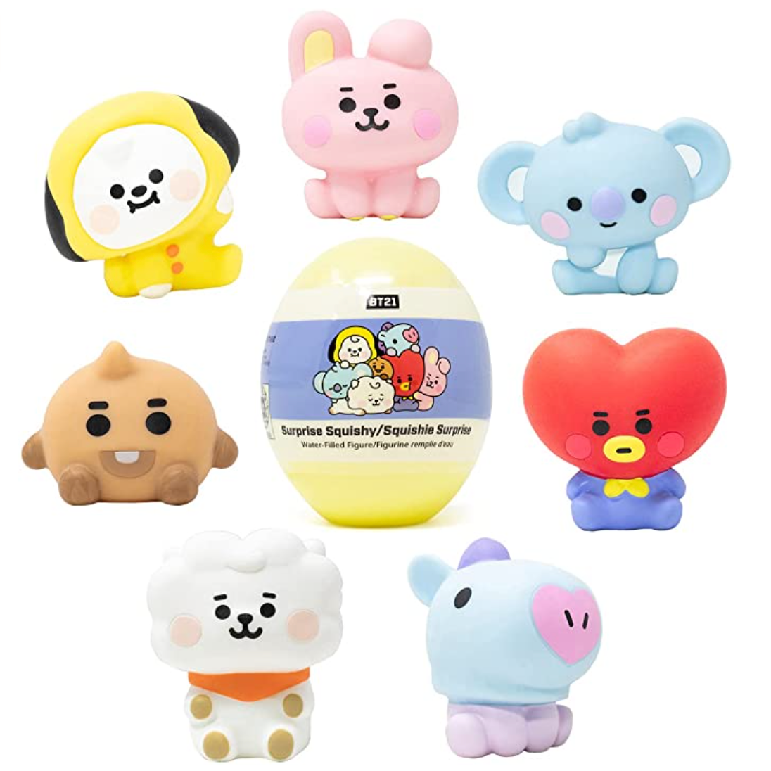 [BT21] Surprise Capsule Series : Baby Squishy Toy