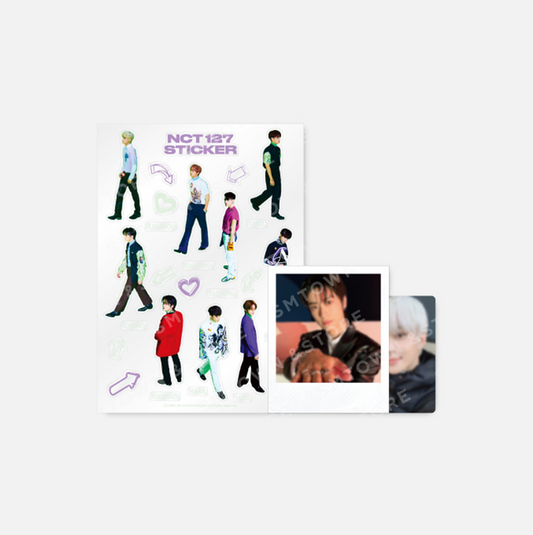 [NCT] NCT127 : Sticker : Photo + Glow In The Dark Sticker Set